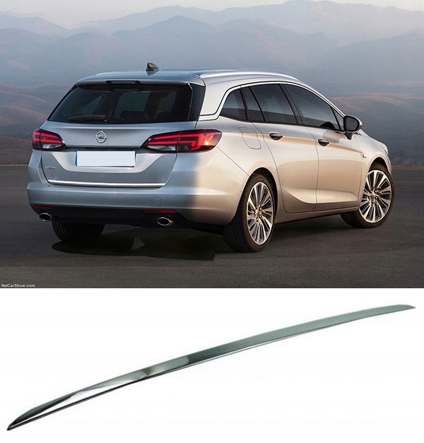 Kromirana obloga prtljažnih vrat za Opel Astra K Karavan - slika 3