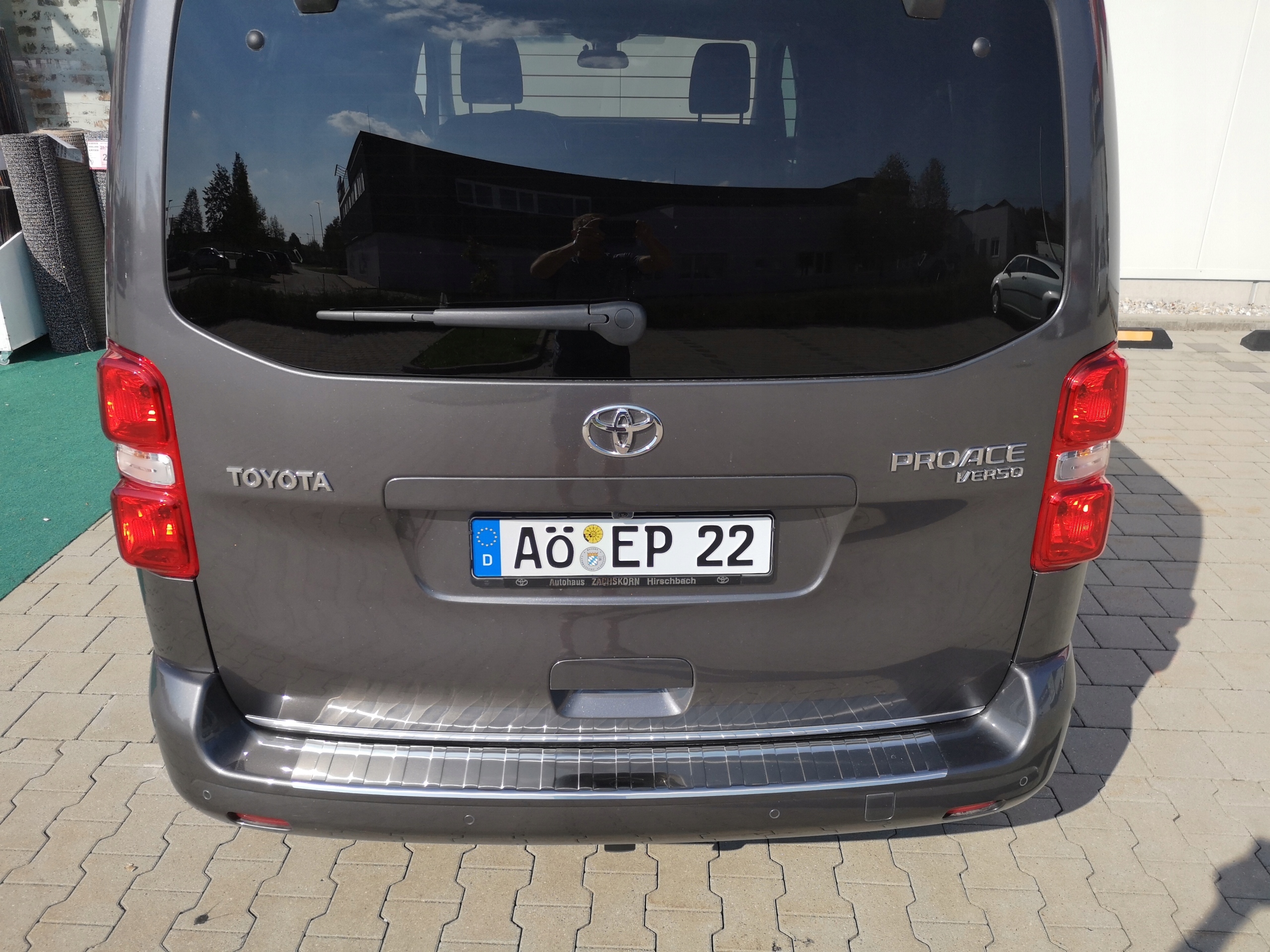 Kromirana obloga prtljažnika za Toyota proace