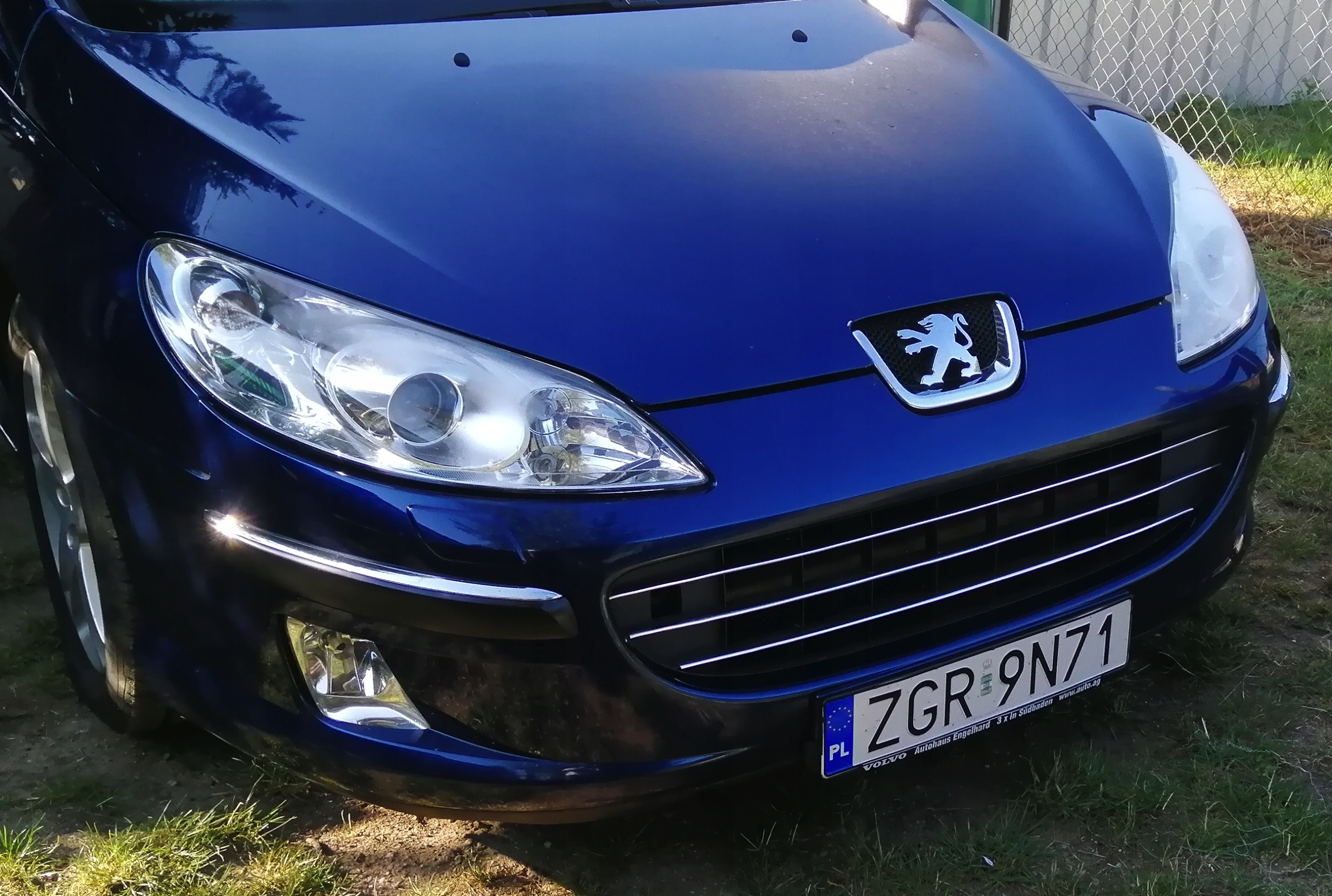 Kromirane letve za Peugeot 407