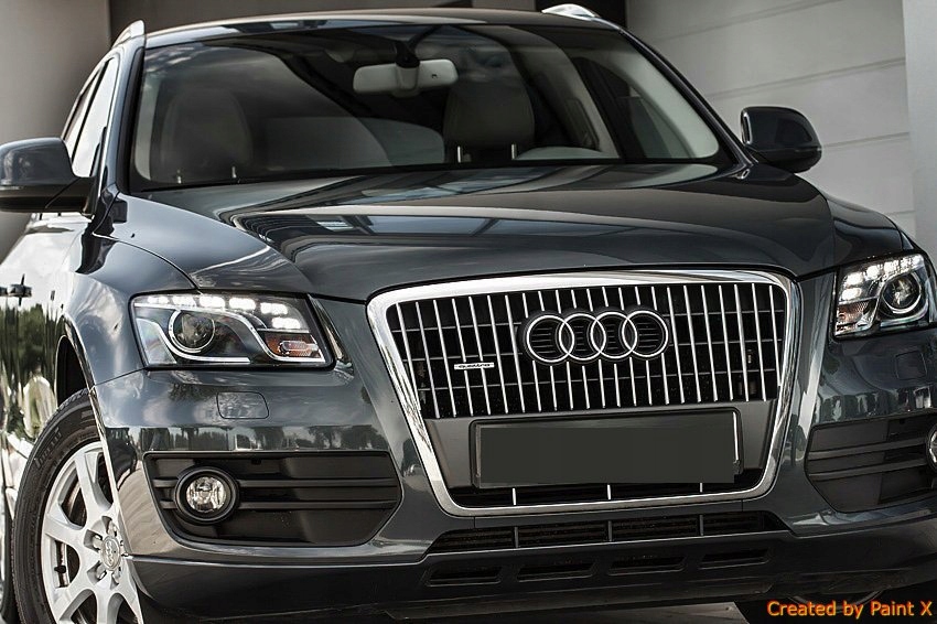 Kromirane letve maske Audi Q5 8R