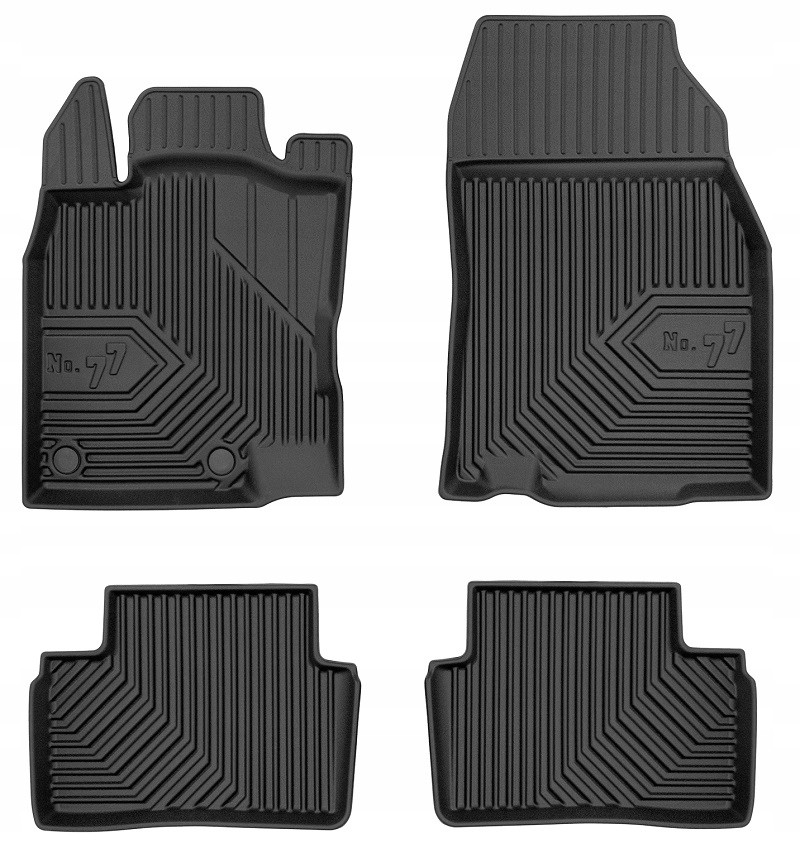 Set completo di tappetini in velluto per: Renault Kadjar SUV (2015