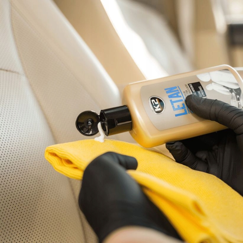 Mleczko K2 Letan - czyści, nawilża i konserwuje skórę