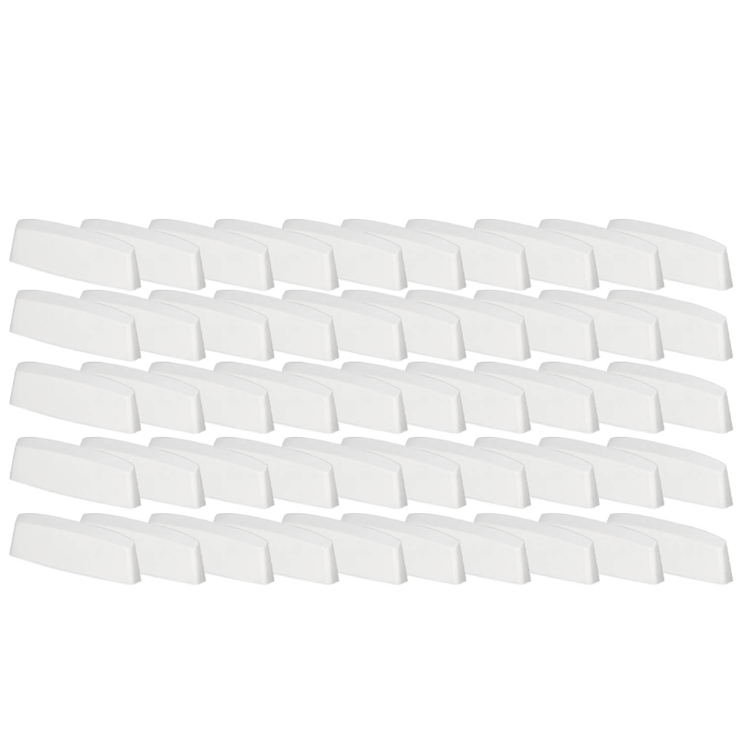 Dräneringsplugg för PVC-fönster vit 36 mm 50-pack