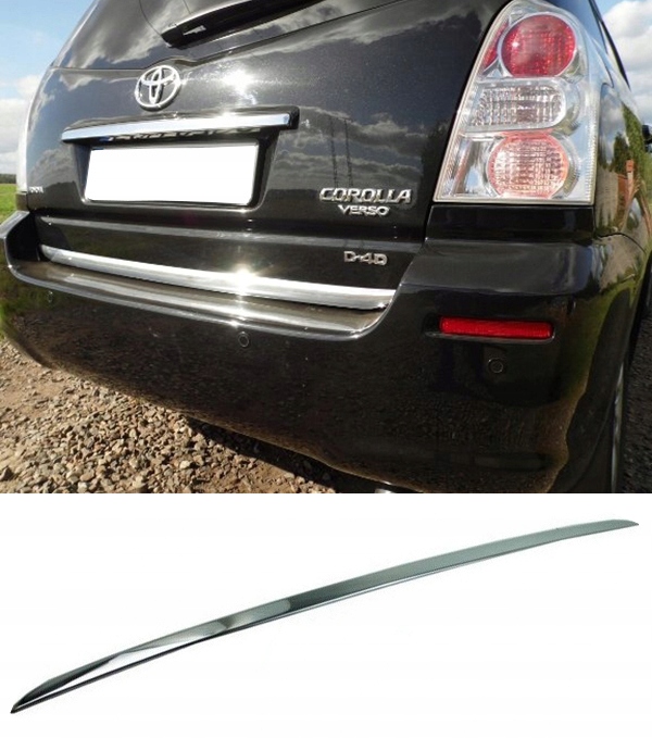 Podrobnosti o kromirani obrobi za pokrov prtljažnika