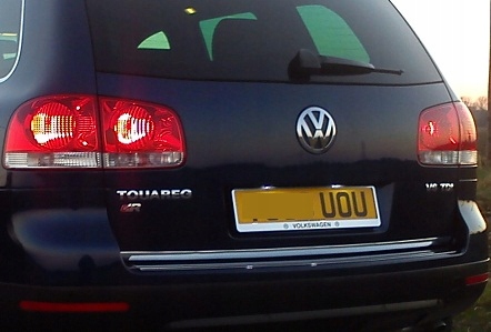 Namestitev kromirane letve na VW Touareg