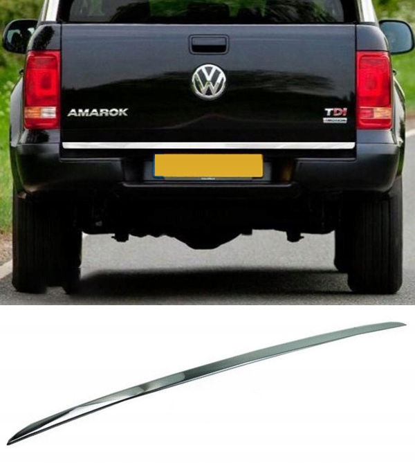 Kromirana obroba, nameščena na VW Amaroku