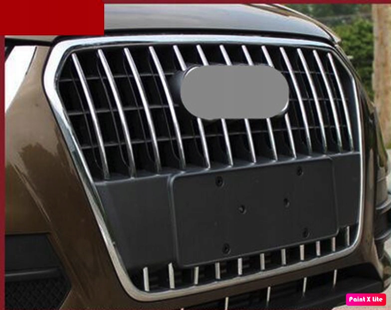 Kromirane letvice za masku Audi Q3
