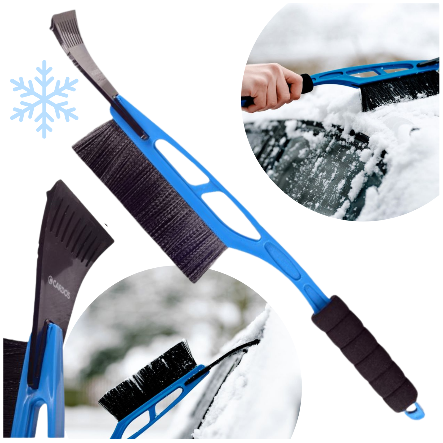 K2 Cardos z teleskopową rączką 93-130 cm do zadań specjalnych