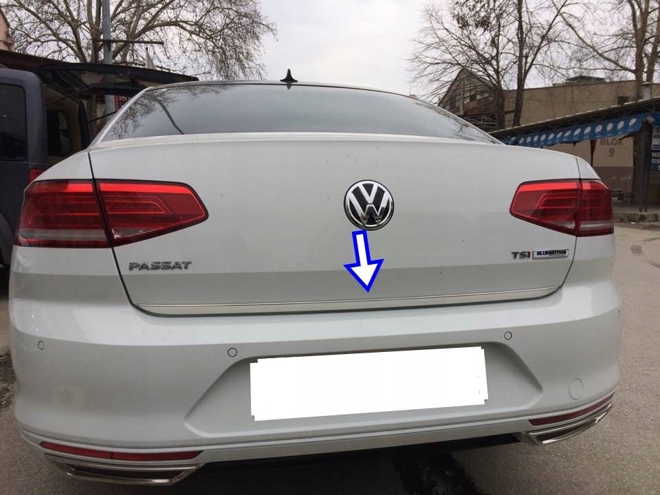 Kromirana obloga prtljažnika VW Passat B8 limuzina