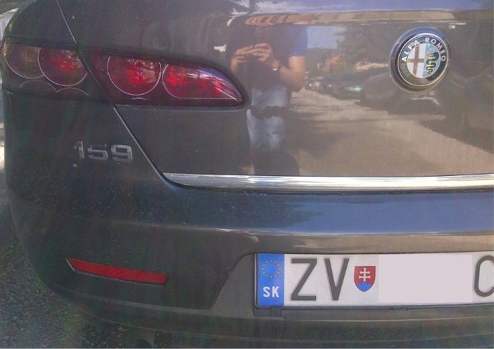 Kromirana letev za pokrov prtljažnika