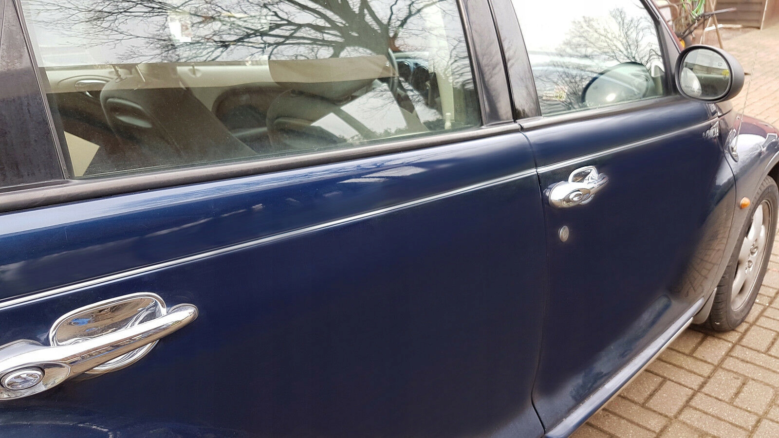 Kromirane stranske letve na Chryslerju PT Cruiser