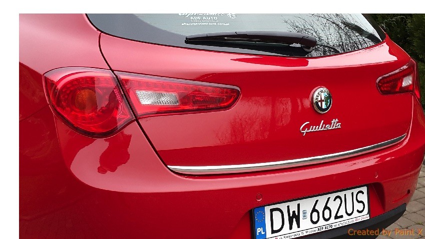 Montaža kromirane letve