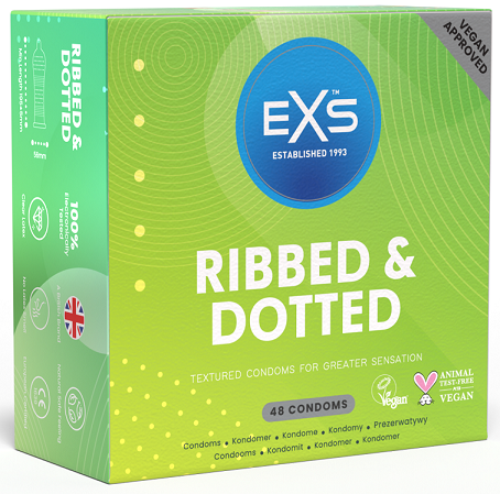 EXS Ribbad och Prickig 48 st