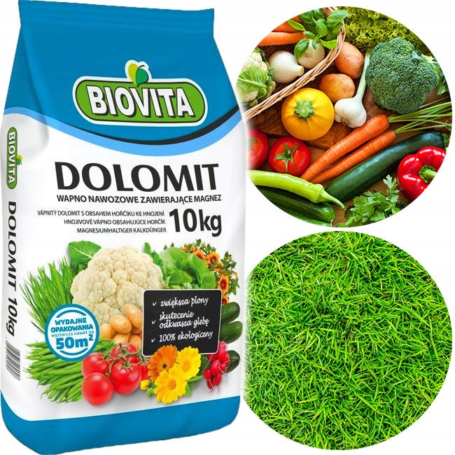 DOLOMITE Calcium-Magnesium Dnger Pulver 10KG BIOVITA