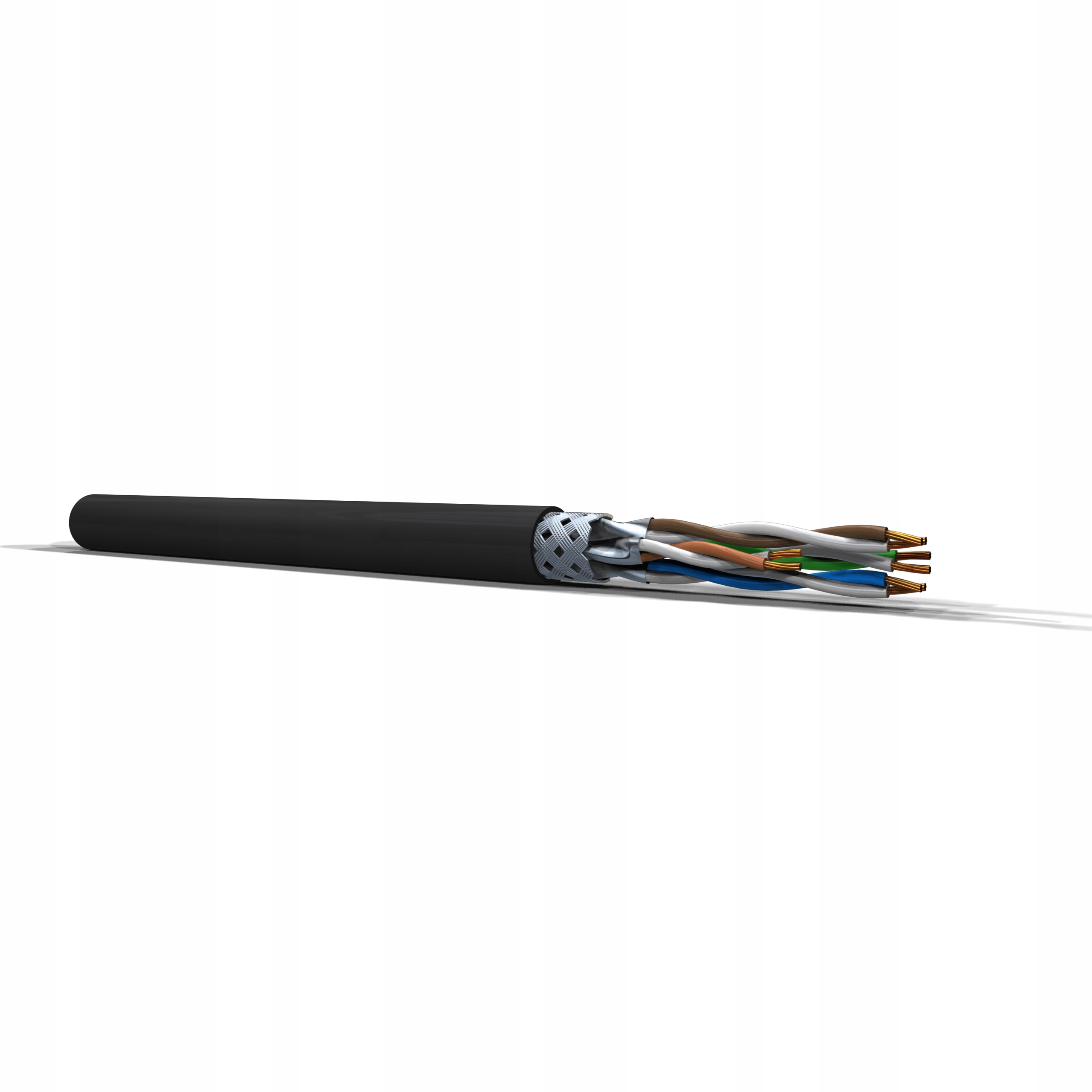 1aTTack Cable De Red Plano Cat5 De 20m (RJ45): Alta Velocidad 1 Gbps, Fino Y Flexible Para Poner Bajo Alfombras O Rodapiés