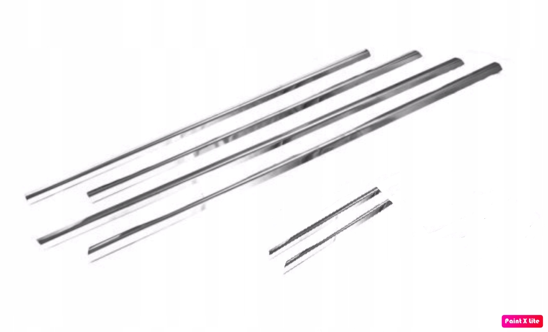 Kromirane stranske letve za Renault Clio IV