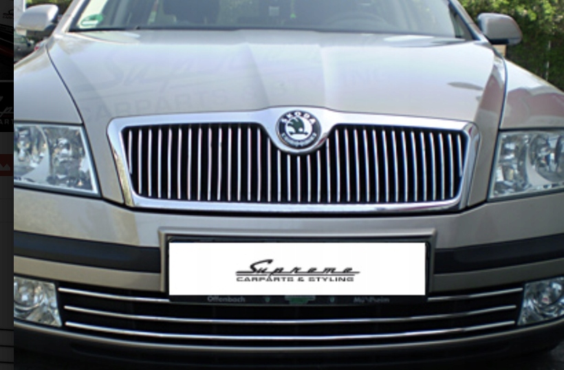 Podrobnosti o izdelku - kromirane letve Škoda Octavia