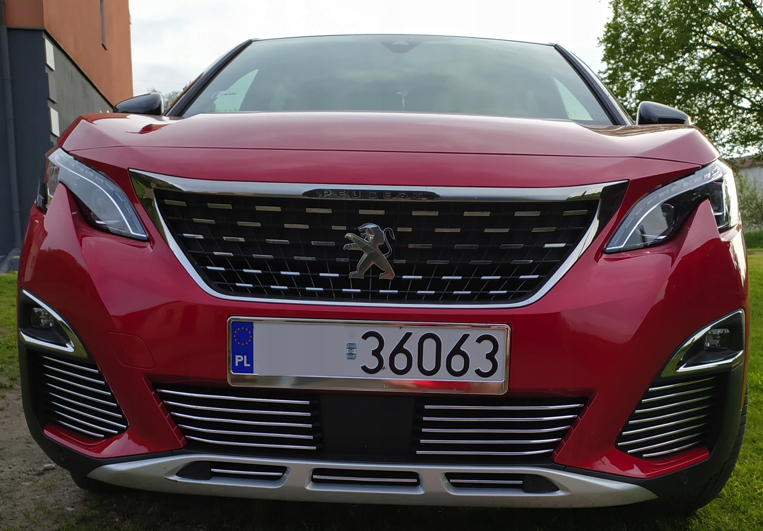 Kromirane letvice za Peugeot 3008 - detaljan prikaz