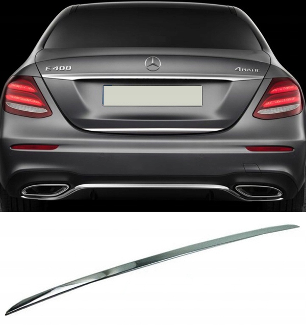 Kromirana obroba pokrova prtljažnika - pogled od blizu