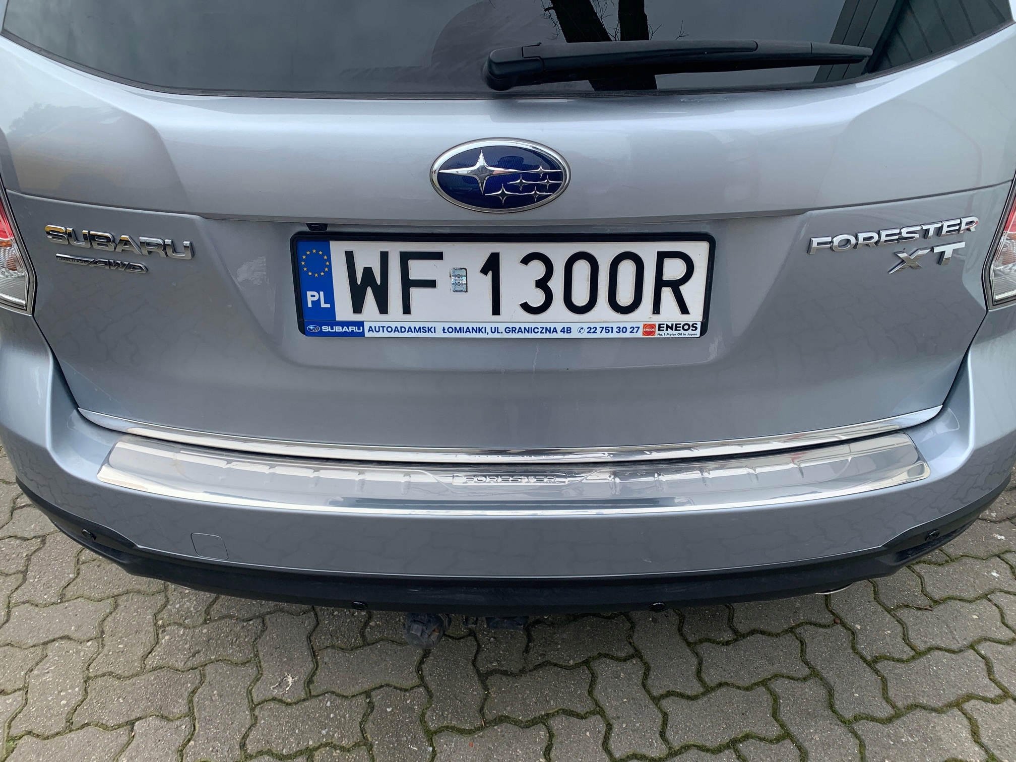 Kromirana obloga prtljažnika Subaru Forester IV SJ 2012
