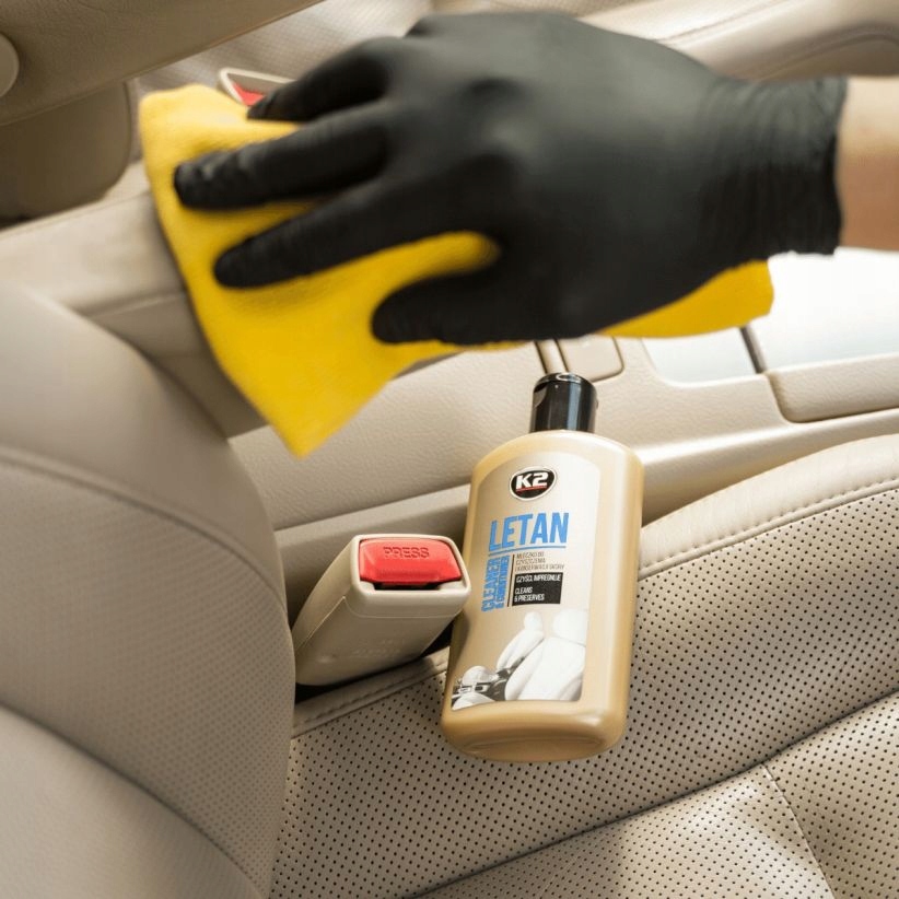 K2 Letan - przywraca naturalny wygląd skórzanej tapicerki