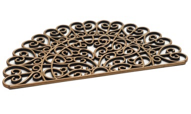JÄRNMATT GULD 3 DÖRRMATTOR 45*75CM - WYCIER 61241