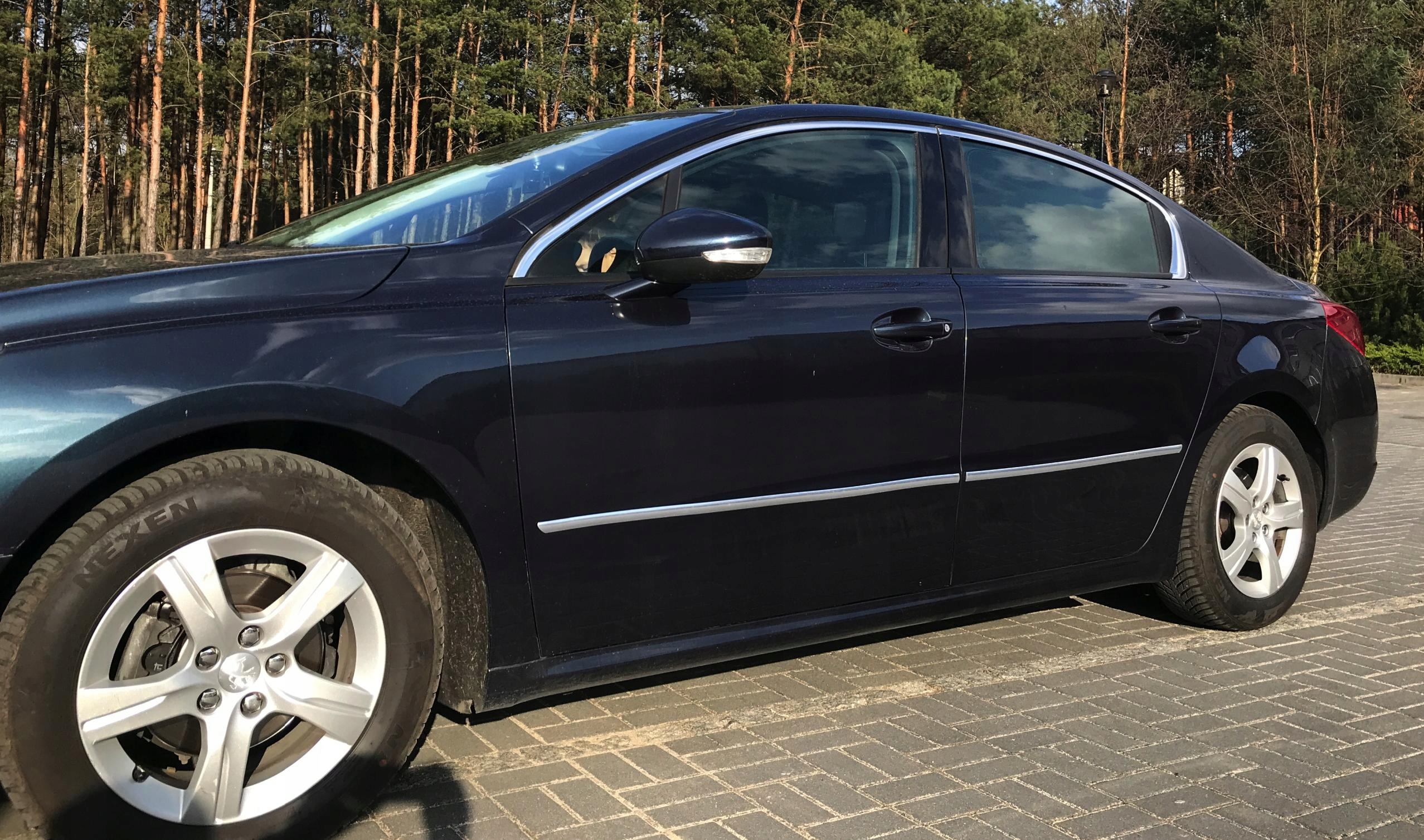 Kromirane letvice za Peugeot 508