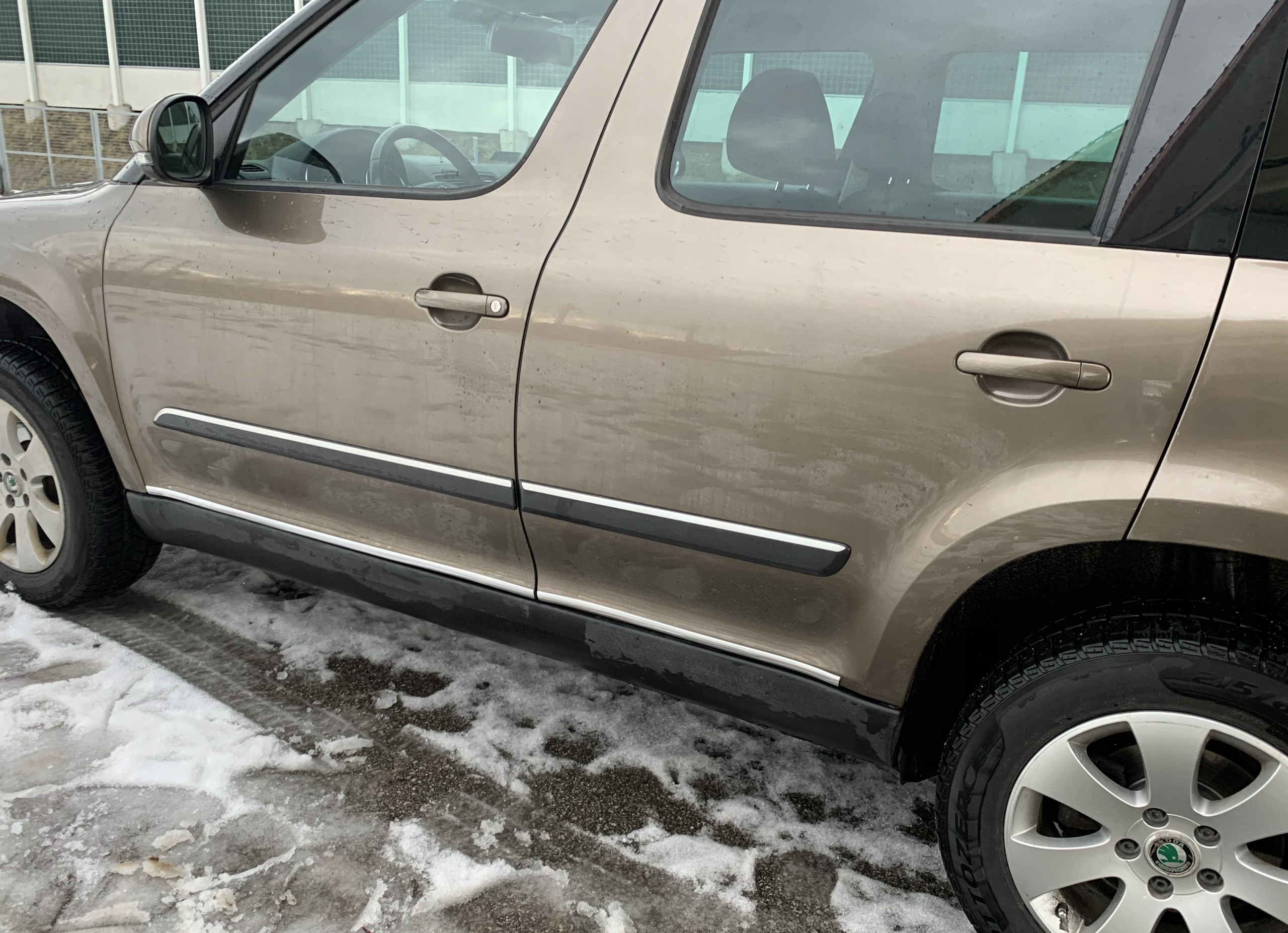 Kromirana bočna letvica - Škoda Yeti