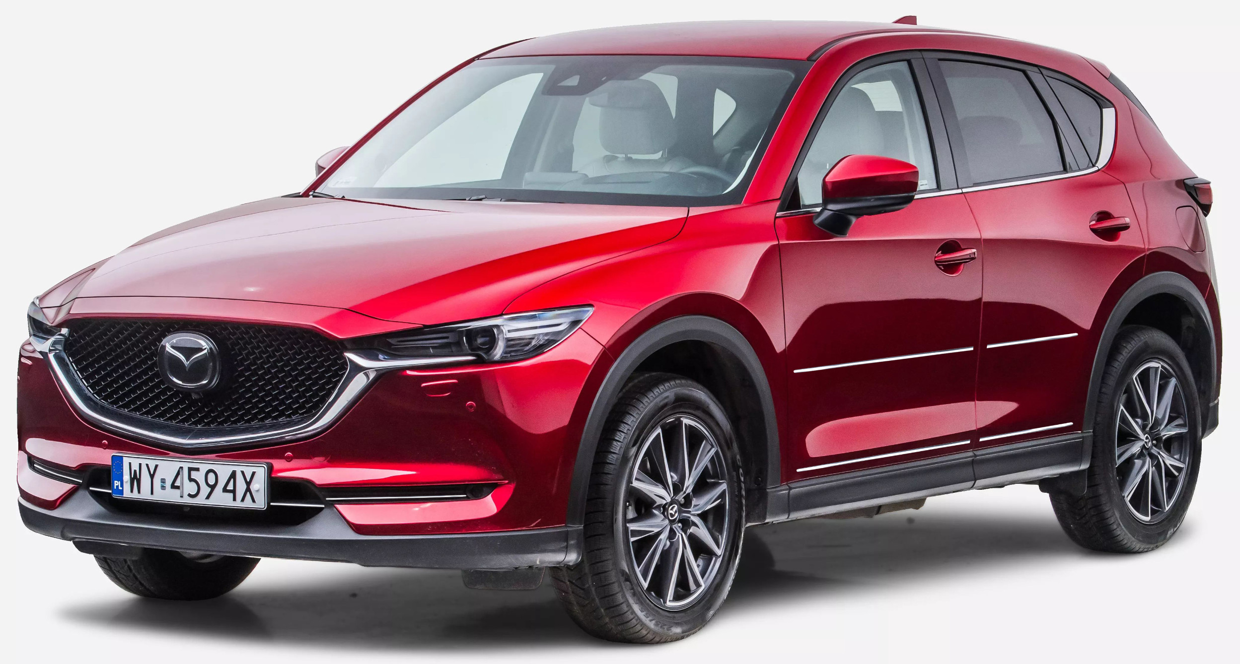 Kromirane letvice za Mazdu CX-5 II - detalji