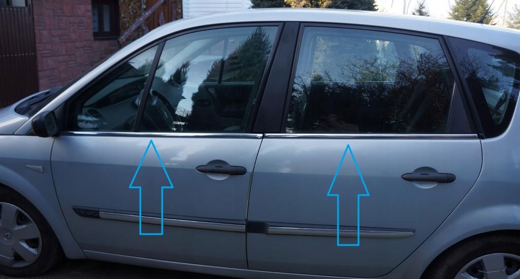 Končni rezultat namestitve trakov