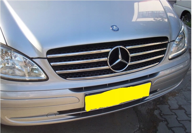Kromirane letvice za Mercedes Viano Vito W639 - set