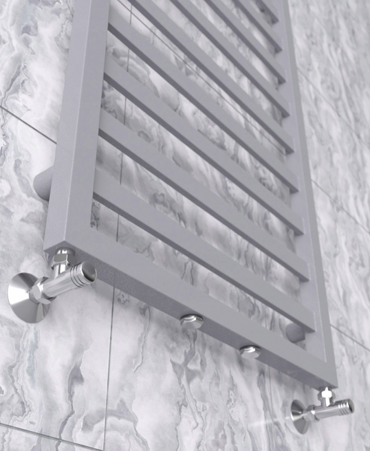 *Grzejnik łazienkowy MELY 980x530 431W *SZARY*