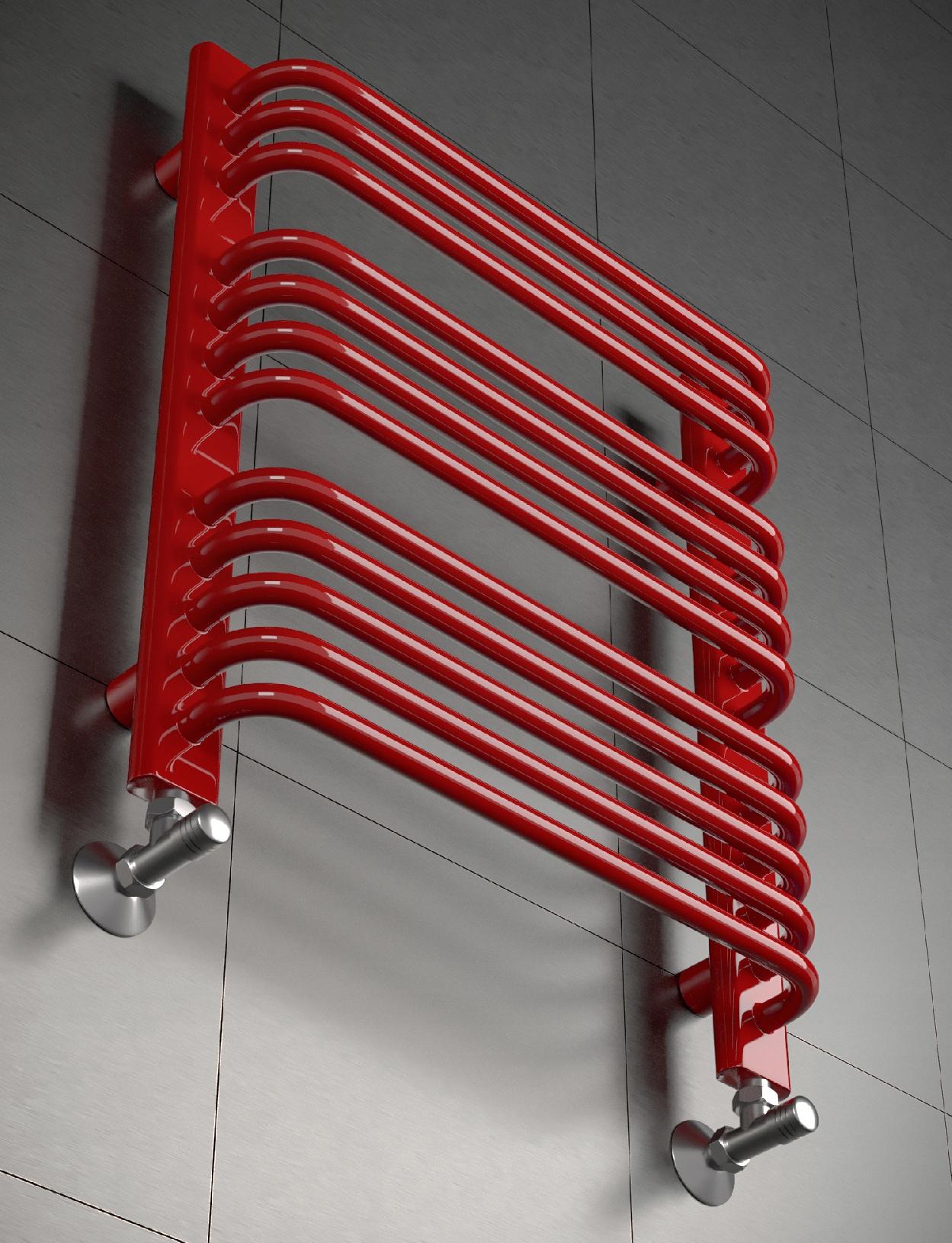 Grzejnik drabinkowy ALFA 480/400 czerwony