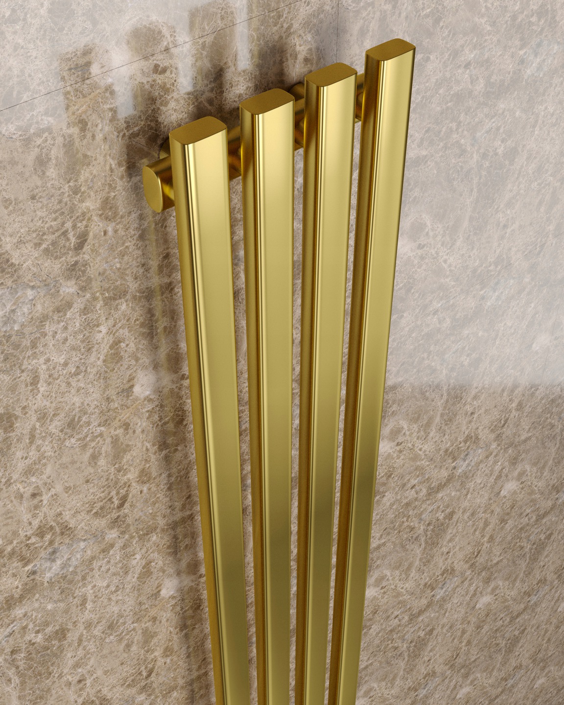 GRZEJNIK DEKORACYJNY PALERMO4 120x29 złoty