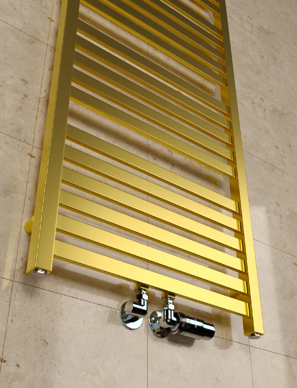 GRZEJNIK ŁAZIENKOWY PRIME-MID 1550/530 ZŁOTY