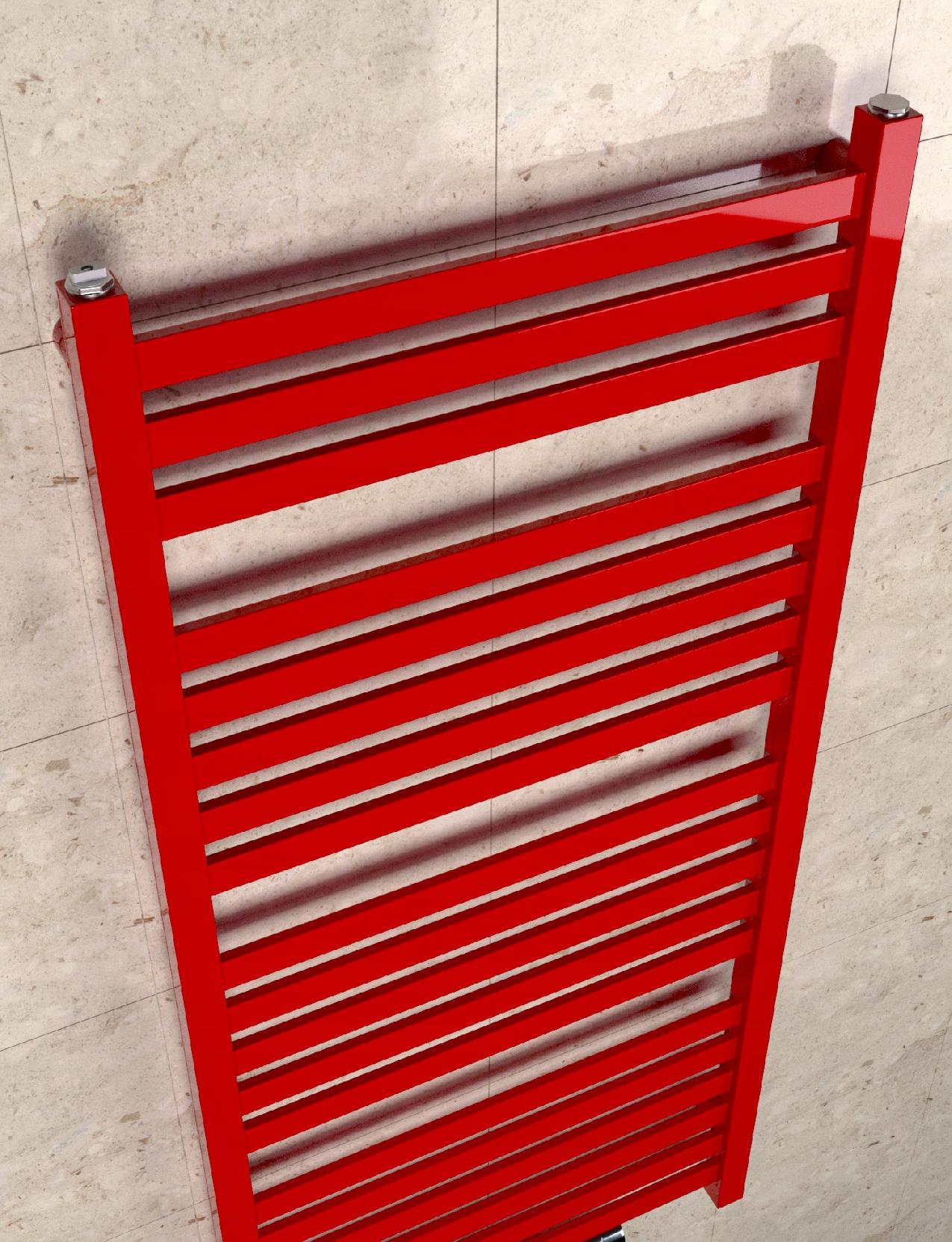 GRZEJNIK ŁAZIENKOWY PRIME-MID 1350/430 CZERWONY