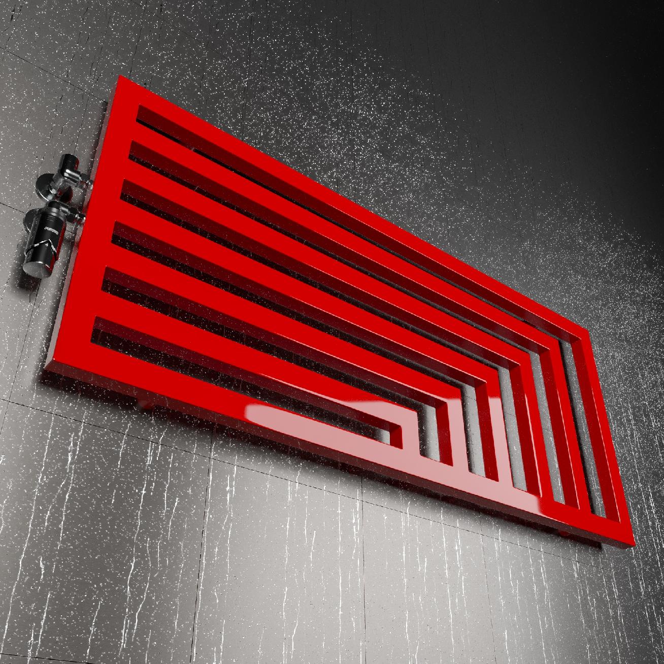 GRZEJNIK DEKORACYJNY SUN 1400/520 CZERWONY