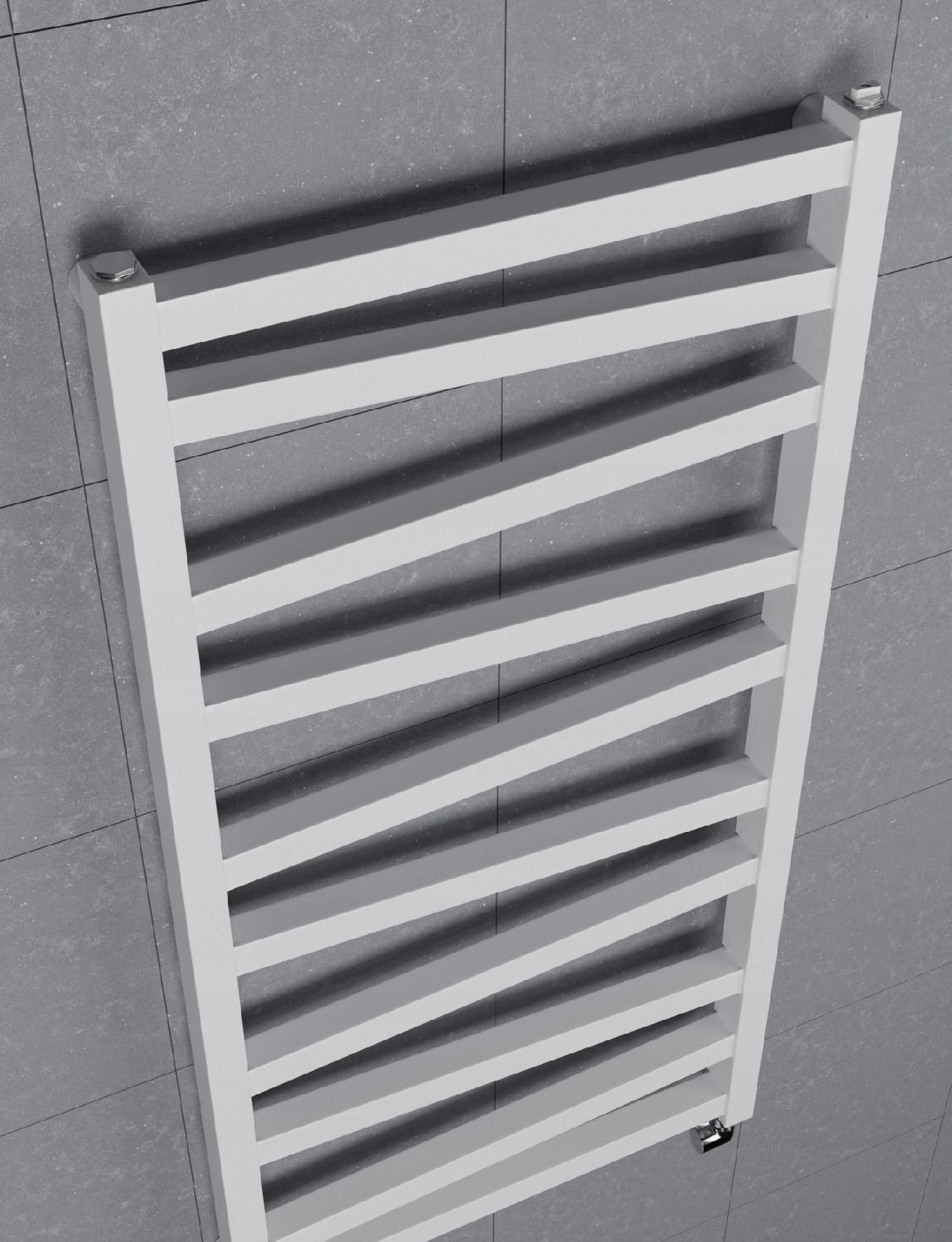 GRZEJNIK DEKORACYJNY LUNA 1190x500 SZARY