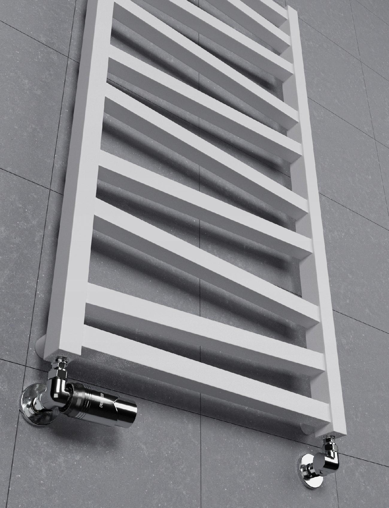 GRZEJNIK DEKORACYJNY LUNA 1190x500 SZARY