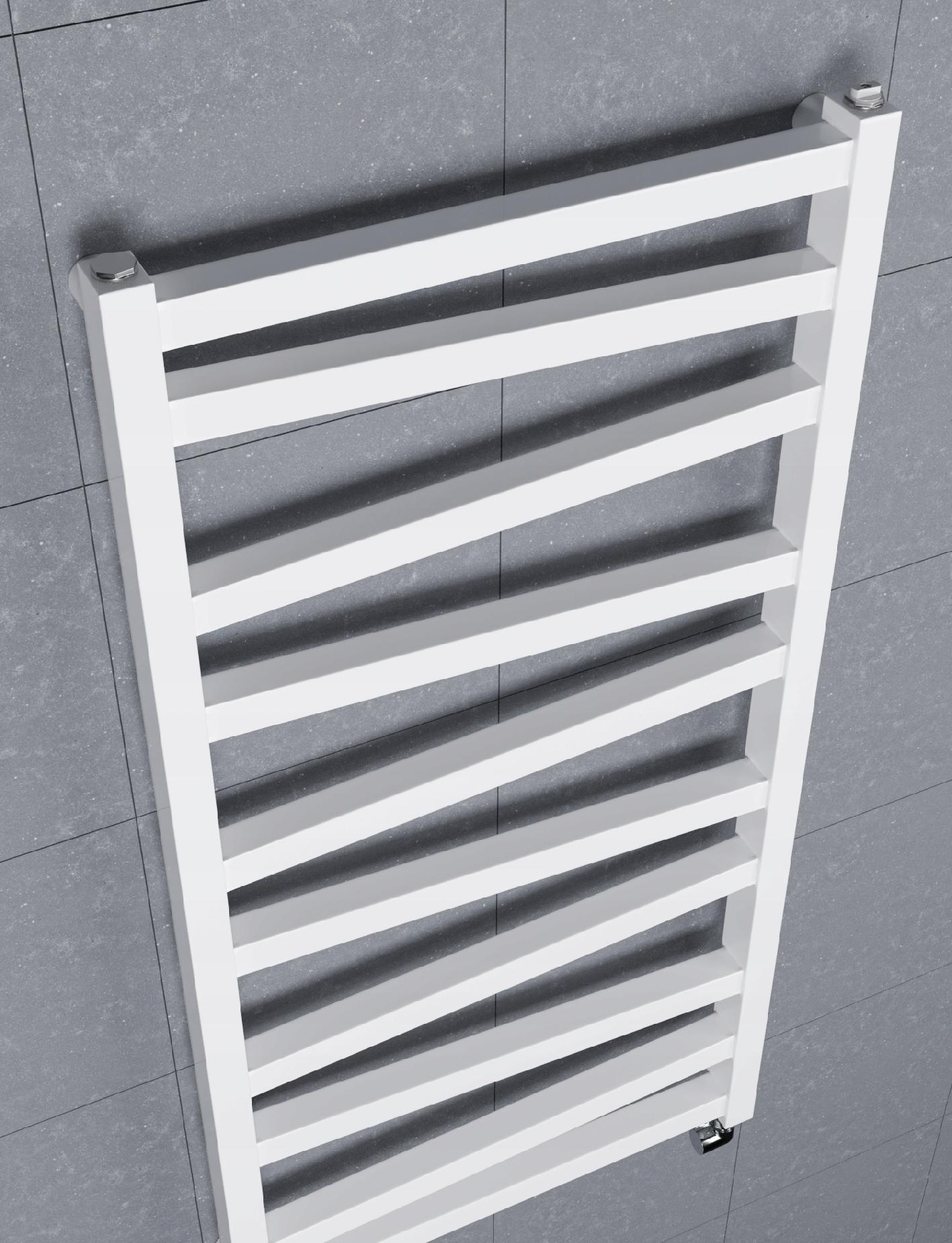 GRZEJNIK DEKORACYJNY LUNA 1190x500 BIAŁY