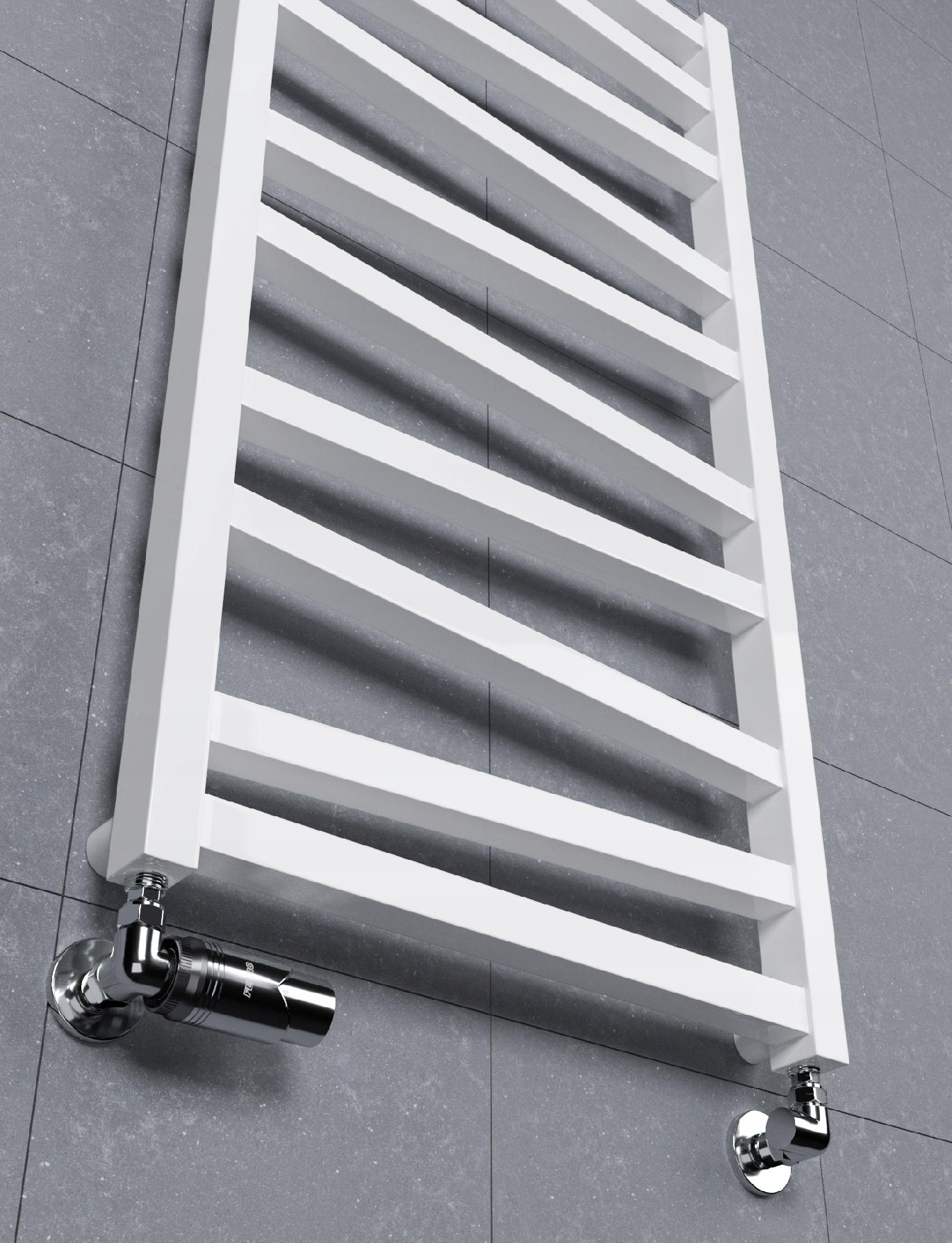 GRZEJNIK DEKORACYJNY LUNA 1190x500 BIAŁY