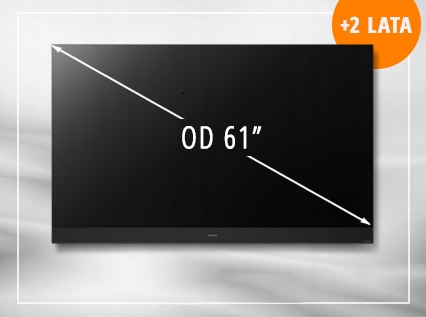 Panasonic EGTV612 Panasonic EGTV612 przedłużona gwarancja producenta na telewizory powyżej 60" + 2 lata (diagnoza i bezpłatna naprawa usterki w Autoryzowanym Serwisie) 2 Panasonic EGTV612 36667915