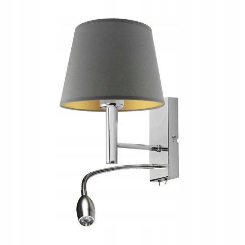 Kinkiet ścienny AUSTIN GOLD z panelem LED