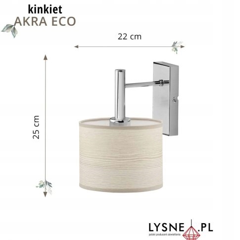 Kinkiet ścienny AKRA ECO