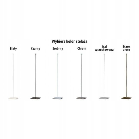Lampa podłogowa stojąca PALERMO GOLD