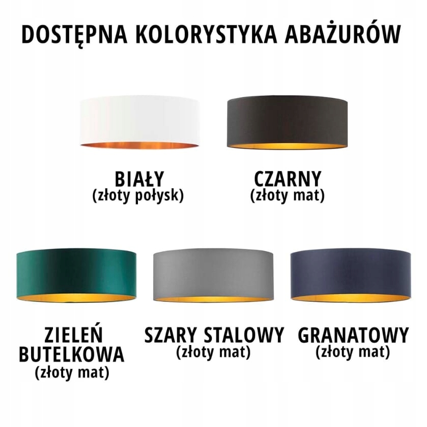 Lampa stojąca podłogowa MOSS GOLD