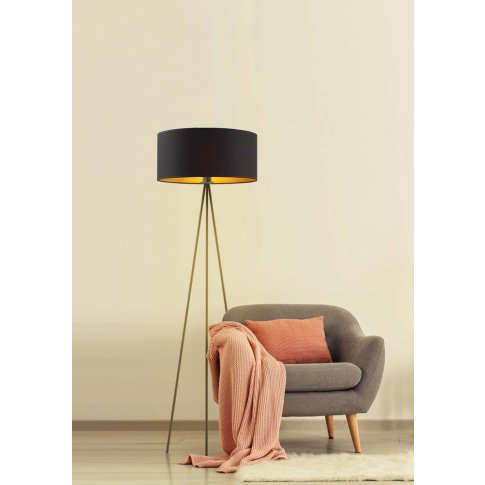 Lampa podłogowa stojąca SEWILLA GOLD