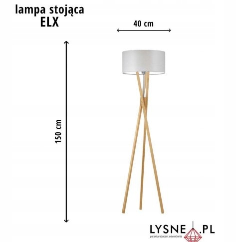 Lampa stojąca podłogowa ELX