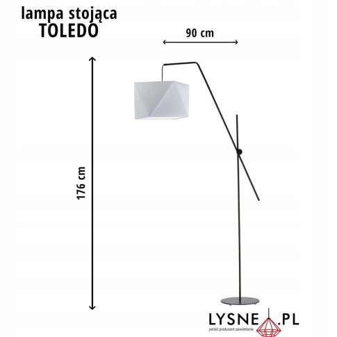 Lampa stojąca podłogowa TOLEDO