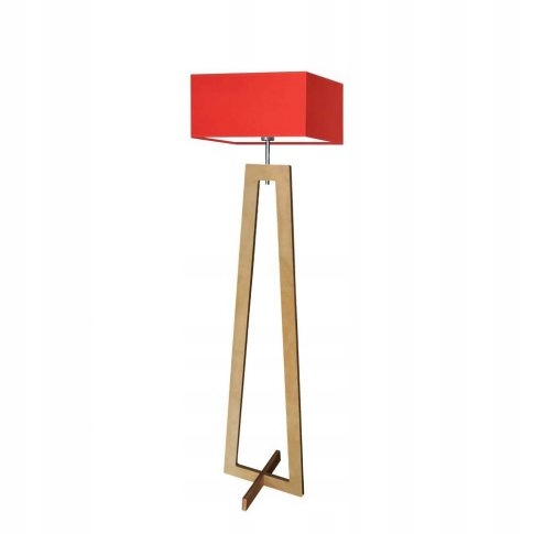 Lampa podłogowa stojąca drew JAWA